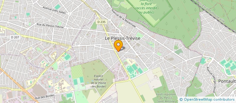 localisation de l'entreprise ANAROVA à LE PLESSIS-TREVISE