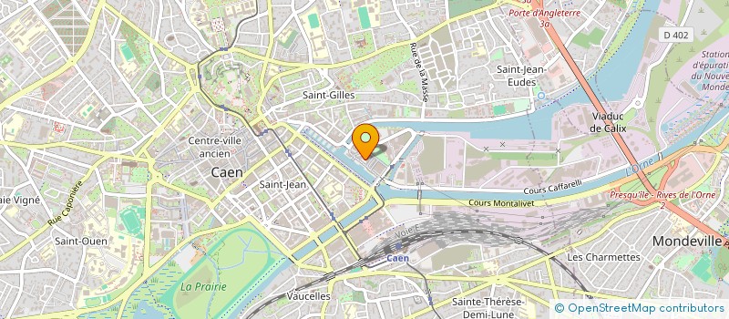 localisation de l'entreprise ANARPHI à CAEN