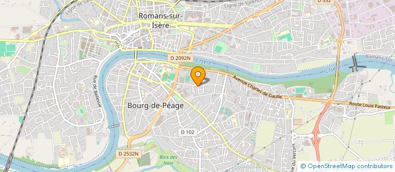 localisation de l'entreprise ANARXIS  BOURG-DE-PEAGE