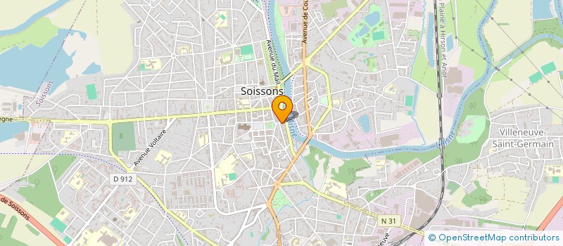 localisation de l'entreprise ANAS à SOISSONS