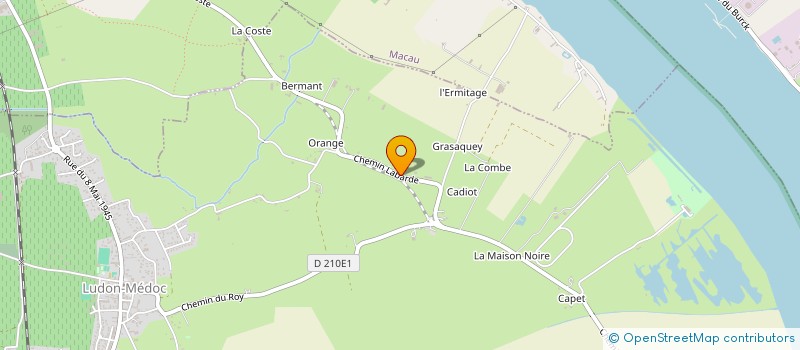 localisation de l'entreprise ANAS  LUDON-MEDOC