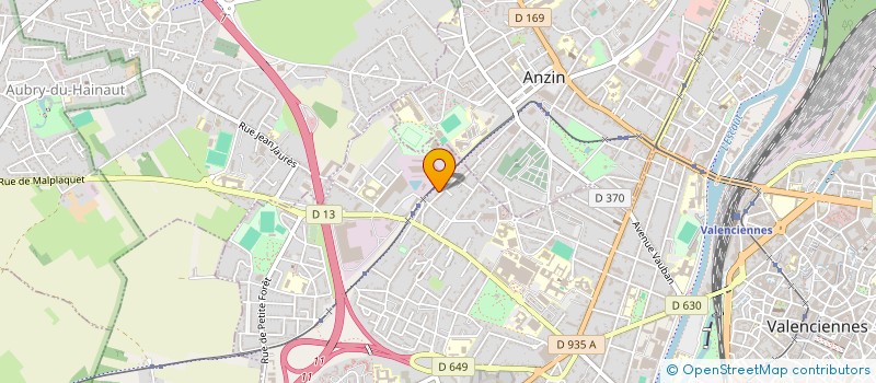localisation de l'entreprise ANAS BATIMENT à VALENCIENNES