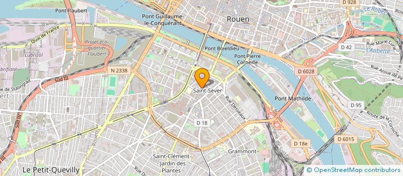 localisation de l'entreprise ANAS CASH & CARRY à ROUEN