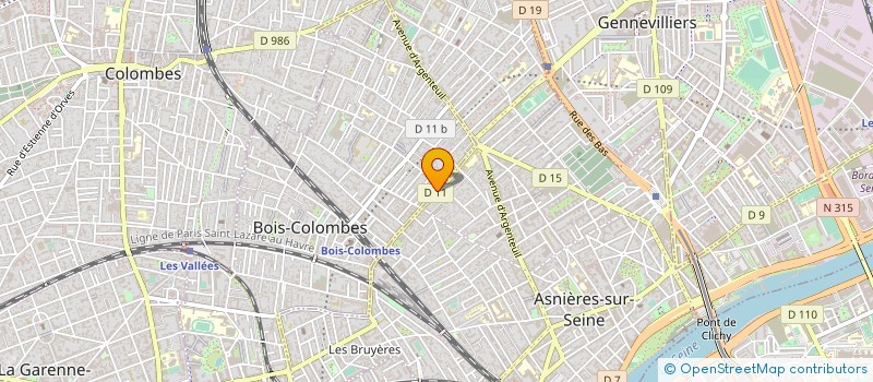 localisation de l'entreprise ANAS PHONE-INFORMATIQUE à BOIS-COLOMBES