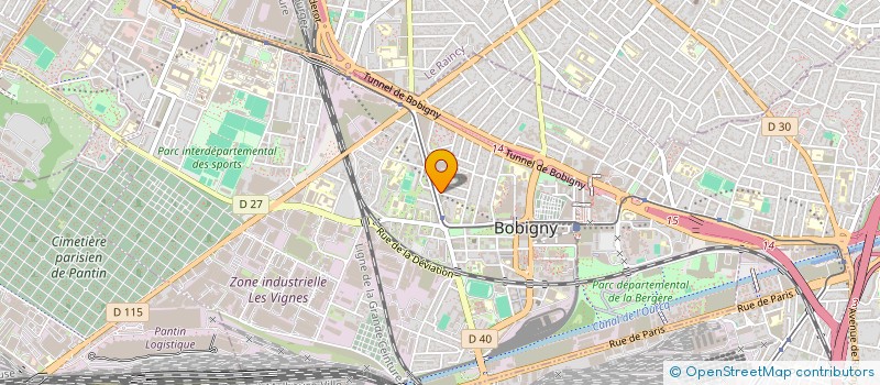 localisation de l'entreprise ANASA à BOBIGNY