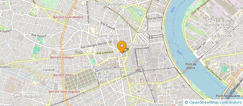 localisation de l'entreprise ANASO  BORDEAUX