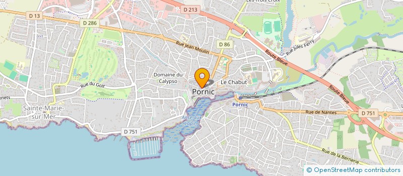 localisation de l'entreprise ANASS à PORNIC
