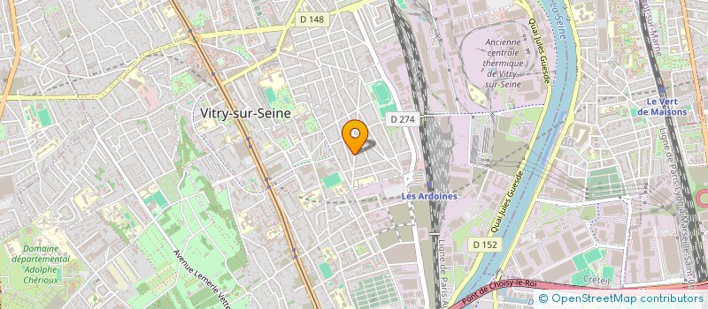 localisation de l'entreprise ANASS PRIMEUR à VITRY-SUR-SEINE