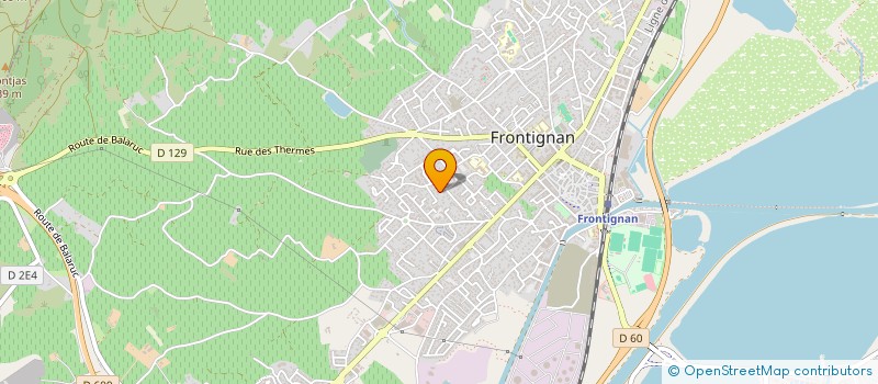 localisation de l'entreprise ANASSER SOCIETE AMENAGEMENT INTERIEUR à FRONTIGNAN