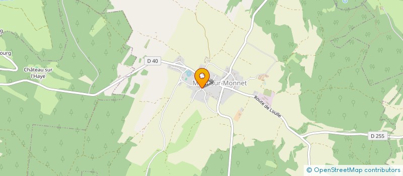 localisation de l'entreprise ANASSOUND  MONT-SUR-MONNET