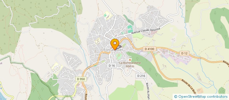 localisation de l'entreprise ANASTA à FORCALQUIER