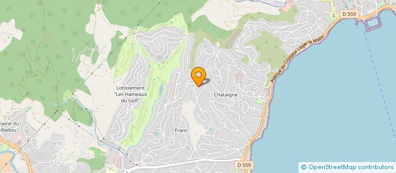 localisation de l'entreprise ANASTASIA à SAINTE-MAXIME