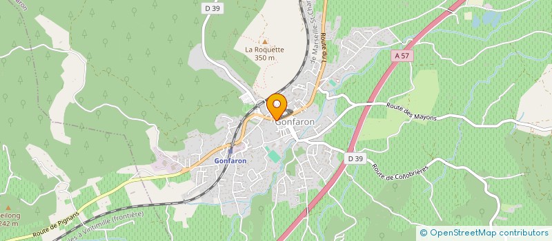 localisation de l'entreprise ANASTASIA.RVS  GONFARON