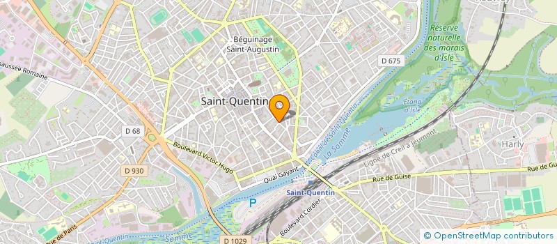 localisation de l'entreprise ANASTASIA SERVICES à SAINT-QUENTIN