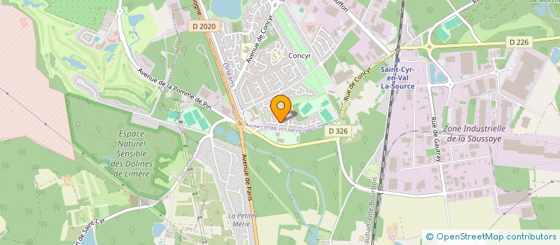 localisation de l'entreprise ANASTASIS CONCEPT FRANCE à ORLEANS