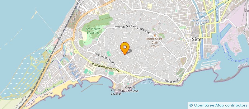 localisation de l'entreprise ANASTASYS  SETE