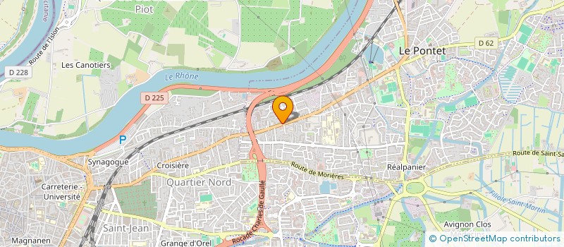 localisation de l'entreprise ANASTKEL  LE PONTET