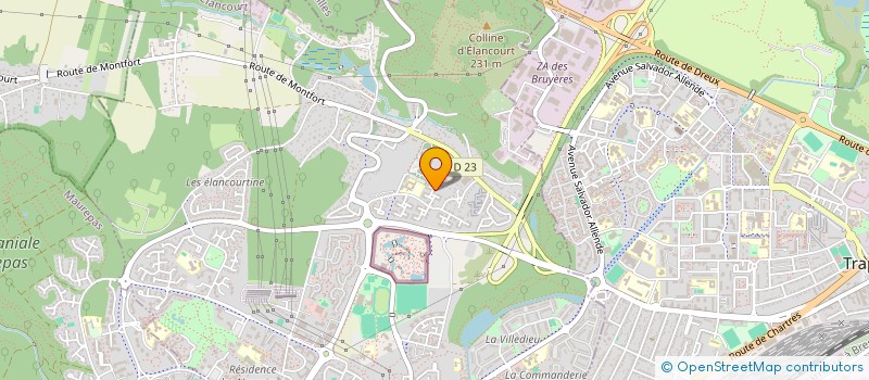 localisation de l'entreprise ANAT  ELANCOURT