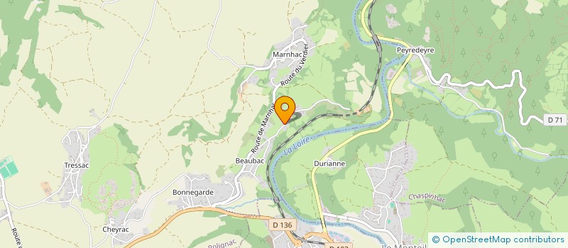 localisation de l'entreprise ANAT HOLDING  POLIGNAC