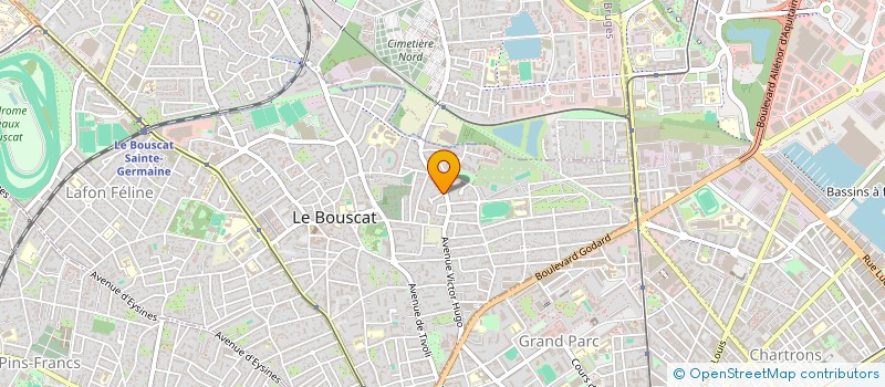 localisation de l'entreprise ANATA à LE BOUSCAT