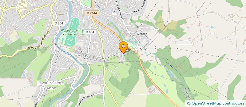 localisation de l'entreprise ANATA WA  MONTLUCON