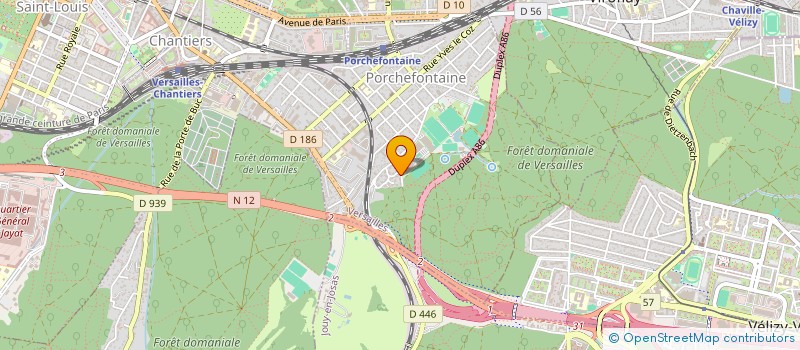localisation de l'entreprise ANATANANI à VERSAILLES