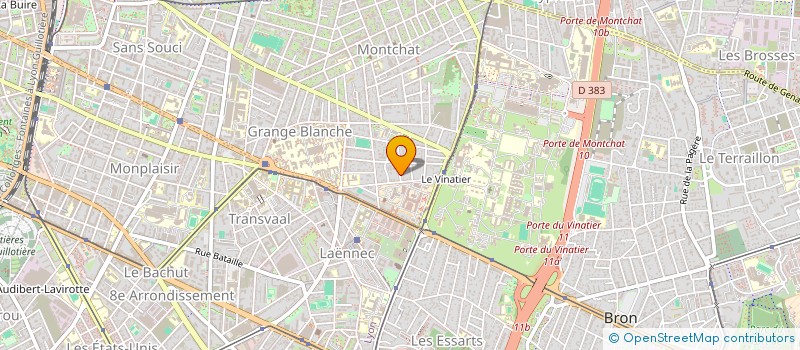 localisation de l'entreprise ANATERRA  LYON