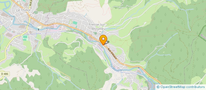 localisation de l'entreprise ANATETA  FRESSE-SUR-MOSELLE