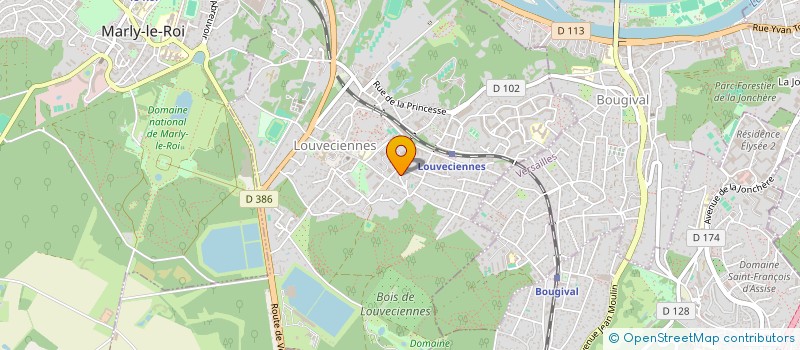 localisation de l'entreprise ANATH  LOUVECIENNES