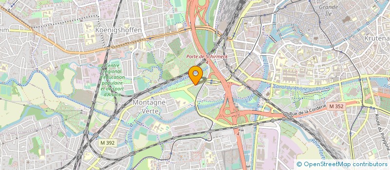 localisation de l'entreprise ANATHAN AUTO à STRASBOURG
