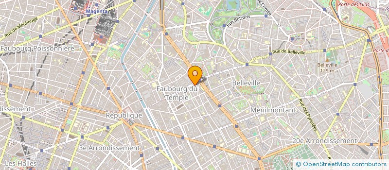 localisation de l'entreprise ANATHEME 2  PARIS