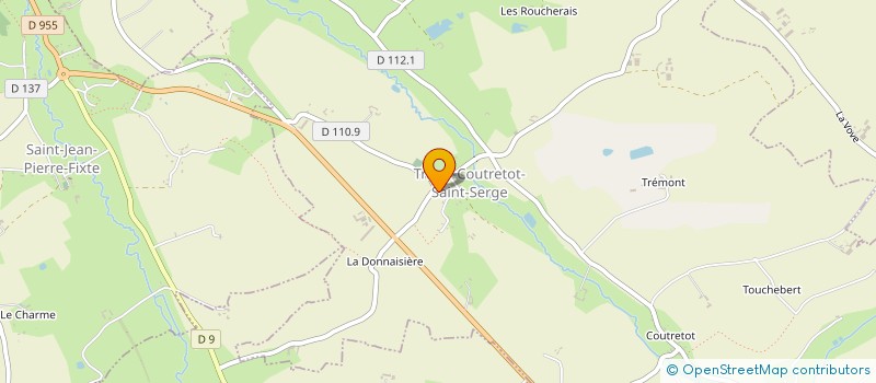 localisation de l'entreprise ANATHI à TRIZAY-COUTRETOT-SAINT-SERGE