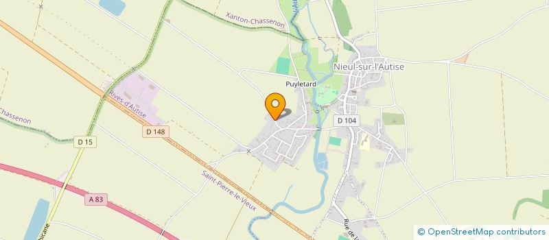 localisation de l'entreprise ANATIS à RIVES-D'AUTISE