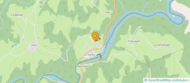 localisation de l'entreprise ANATISMA IMMO à NEUVEGLISE-SUR-TRUYERE