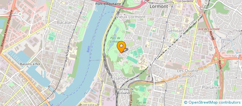 localisation de l'entreprise ANATOLE  LORMONT