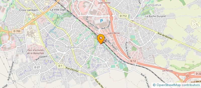 localisation de l'entreprise ANATOLE à TREGUEUX