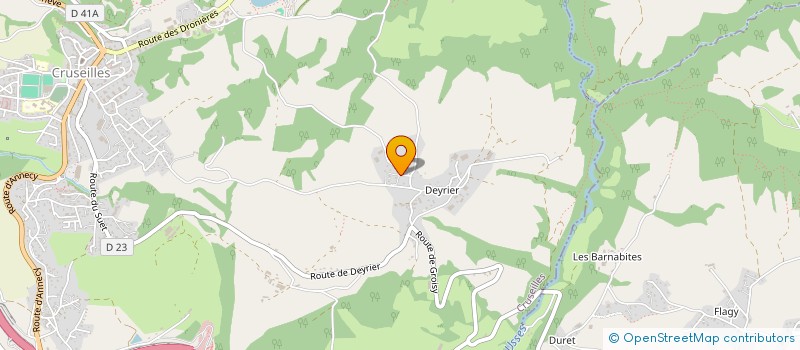 localisation de l'entreprise ANATOLE  CRUSEILLES