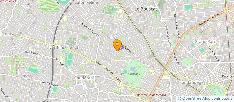 localisation de l'entreprise ANATOLE  BORDEAUX