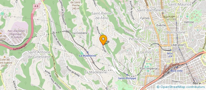 localisation de l'entreprise ANATOLE  NICE