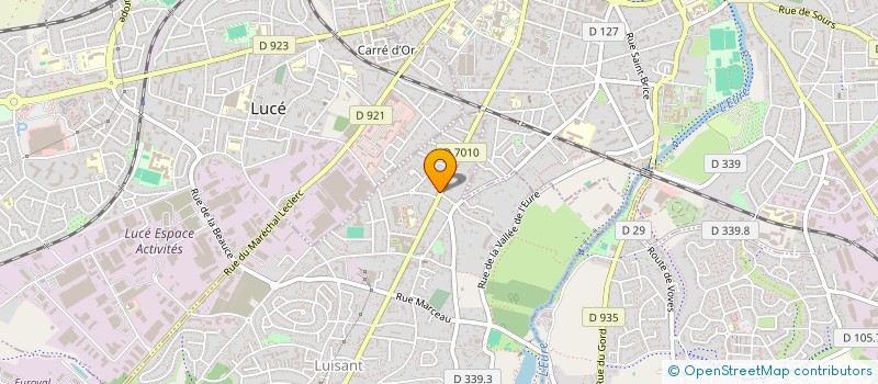 localisation de l'entreprise ANATOLE FINANCE à LUISANT