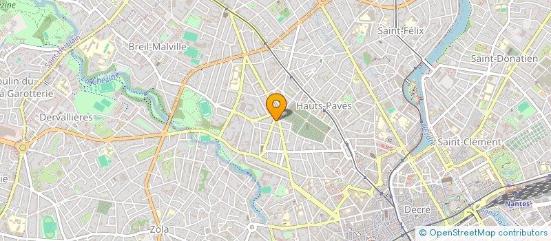 localisation de l'entreprise ANATOLE FRANCE INVESTISSEMENT à NANTES