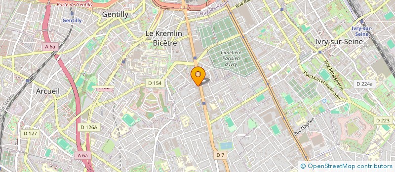 localisation de l'entreprise ANATOLE FRANCE NEXT TRAVAUX à LE KREMLIN-BICETRE