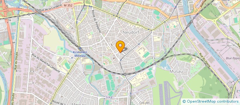localisation de l'entreprise ANATOLE MUSIC PROD à STRASBOURG