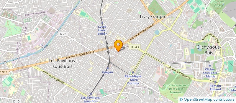 localisation de l'entreprise ANATOLIA ROYAL  LES PAVILLONS-SOUS-BOIS