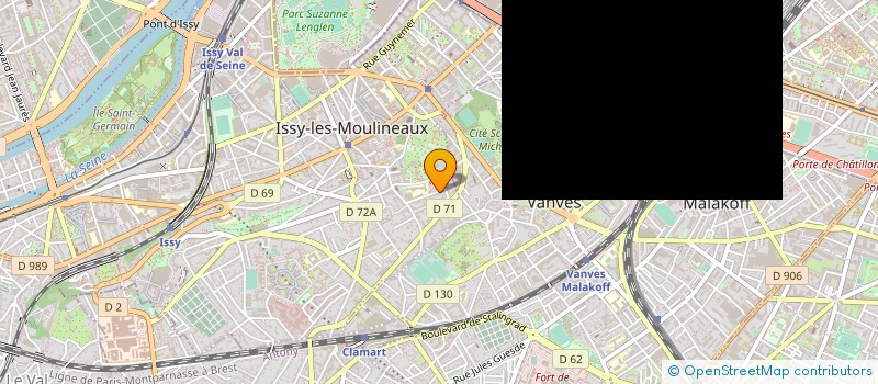 localisation de l'entreprise ANATOLICA à ISSY-LES-MOULINEAUX