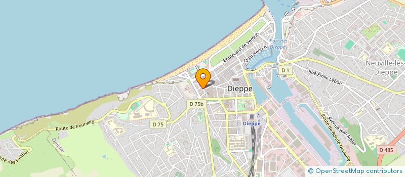 localisation de l'entreprise ANATOLIE à DIEPPE