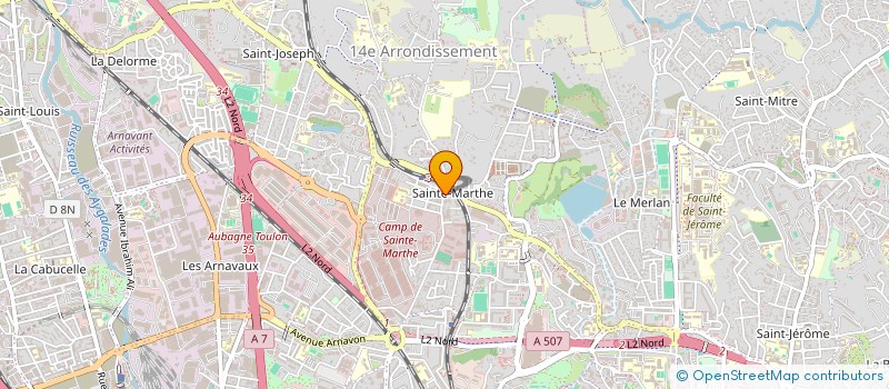 localisation de l'entreprise ANATOLYA KEBAB à MARSEILLE