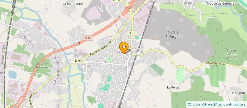 localisation de l'entreprise ANATOMIE à LA COURONNE
