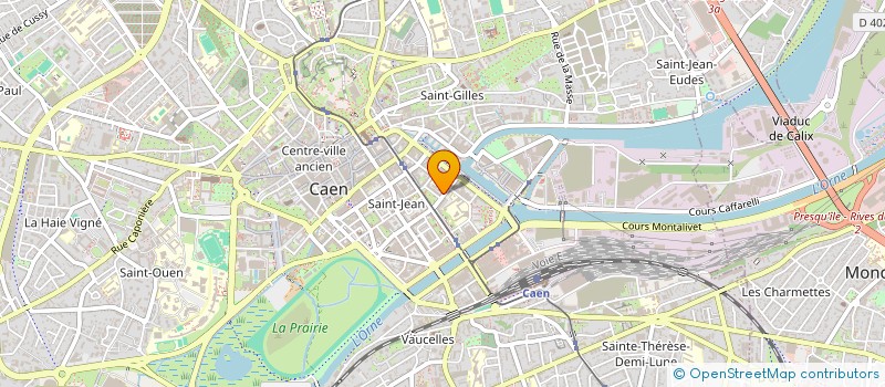 localisation de l'entreprise ANATOMO CYTO PATHOLOGIE DES CARMES à CAEN