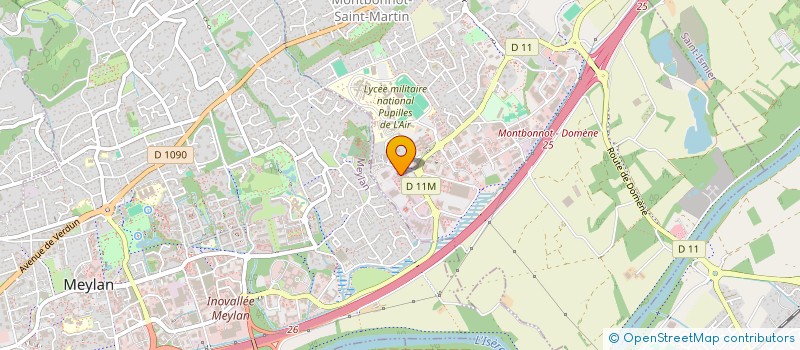 localisation de l'entreprise ANATOMURS  MONTBONNOT-SAINT-MARTIN